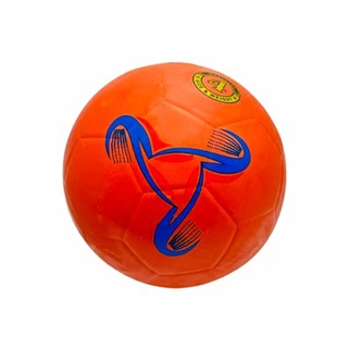 Spalvingas guminis futbolo kamuolys